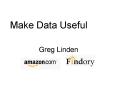Greg Linden PowerPoint PPT Presentation