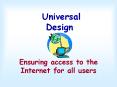 Universal Design PowerPoint PPT Presentation