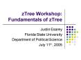 zTree Workshop: Fundamentals of zTree PowerPoint PPT Presentation