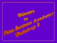 Focus Business Academy PowerPoint PPT Presentation
