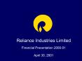 Reliance Industries Limited PowerPoint PPT Presentation