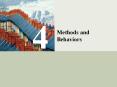 Methods and Behaviors PowerPoint PPT Presentation