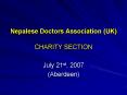 Nepalese Doctors Association (UK) PowerPoint PPT Presentation