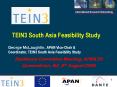 TEIN3 South Asia Feasibility Study PowerPoint PPT Presentation