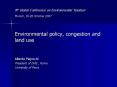 8th Global Conference on Environmental Taxation Munich, 1820 October 2007 Environmental policy, cong PowerPoint PPT Presentation