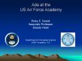 Ada at the US Air Force Academy PowerPoint PPT Presentation