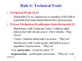 Rule 6: Technical Fouls PowerPoint PPT Presentation