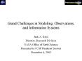 Grand Challenges in Modeling, Observations, and Information Systems PowerPoint PPT Presentation