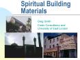 Spiritual Building Materials PowerPoint PPT Presentation