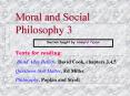 Moral and Social Philosophy 3 PowerPoint PPT Presentation