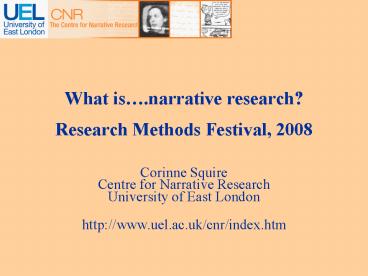 What is.narrative research