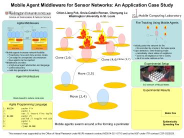 Mobile Agent Middleware for Sensor Networks: An Application Case Study ...