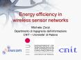 Energy efficiency in wireless sensor networks PowerPoint PPT Presentation