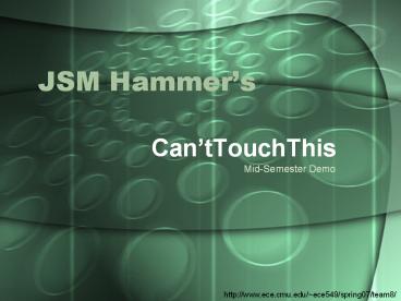 JSM Hammer