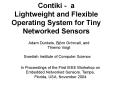 Contiki a Lightweight and Flexible Operating System for Tiny Networked Sensors PowerPoint PPT Presentation