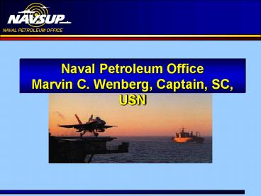 Naval Petroleum Office