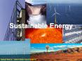 Sustainable Energy PowerPoint PPT Presentation