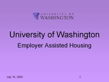 University of Washington