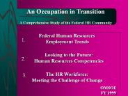 An Occupation in Transition
