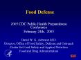 Food Defense PowerPoint PPT Presentation