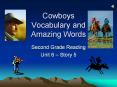 Cowboys%20Vocabulary%20and%20Amazing%20Words PowerPoint PPT Presentation