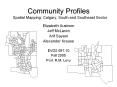 Community Profiles PowerPoint PPT Presentation