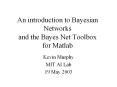 An introduction to Bayesian Networks and the Bayes Net Toolbox for Matlab PowerPoint PPT Presentation