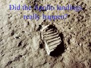 Did the Apollo landings really happen
