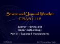 Severe and Unusual Weather ESAS 1115 PowerPoint PPT Presentation