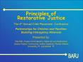 Principles of Restorative Justice PowerPoint PPT Presentation