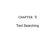 Text Searching