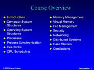 Course Overview
