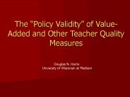 Understanding the Level and Causes of Teacher Turnover