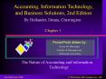 The Nature of Accounting and Information Technology PowerPoint PPT Presentation