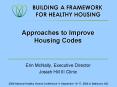 Approaches to Improve Housing Codes PowerPoint PPT Presentation