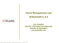 Patch Management and PowerPoint PPT Presentation