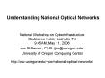 Understanding National Optical Networks PowerPoint PPT Presentation