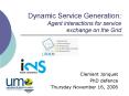 Dynamic Service Generation: Agent interactions for service exchange on the Grid PowerPoint PPT Presentation