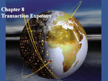Transaction Exposure