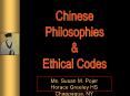 CHinese Philosophies PowerPoint PPT Presentation