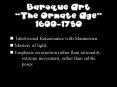Baroque Art The Ornate Age 16001750 PowerPoint PPT Presentation