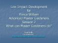 Low Impact Development for Prince William Advanced Master Gardeners Session 2 What can Master Garden PowerPoint PPT Presentation
