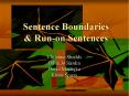 Sentence Boundaries PowerPoint PPT Presentation