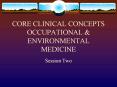 CORE CLINICAL CONCEPTS OCCUPATIONAL PowerPoint PPT Presentation