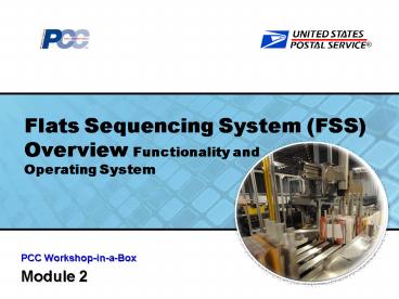 PCES Roundtable FSS Update