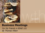 Business Meetings
