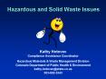 Hazardous and Solid Waste Issues PowerPoint PPT Presentation