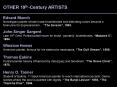 OTHER 19th-Century ARTISTS Edvard Munch Norweigian painter whose loose brushstrokes and disturbing colors became a forerunner to Expressionism PowerPoint PPT Presentation