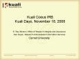 Kuali Coeus IRB Kuali Days, November 18, 2008 PowerPoint PPT Presentation