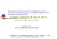 Mobile Component Forum 2004 PowerPoint PPT Presentation